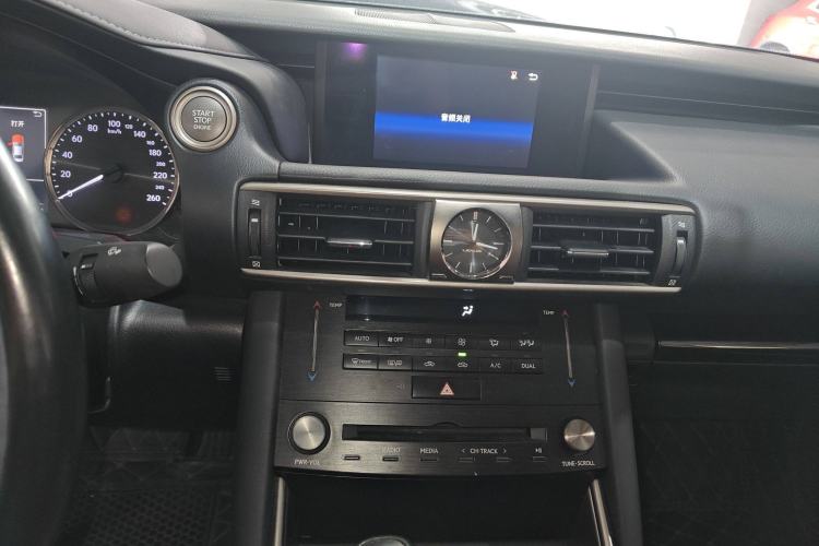 Used Lexus IS 2017 300 FENGSHANG Edition Audio And AC Panel