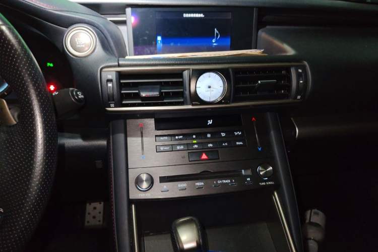 Used Lexus IS 2017 300 F SPORT Edition Audio And AC Panel