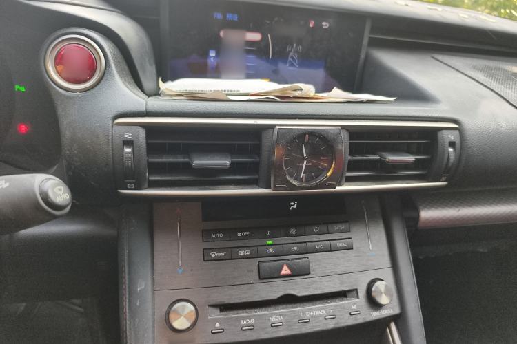 Used Lexus IS 2017 300 F SPORT Edition Audio And AC Panel