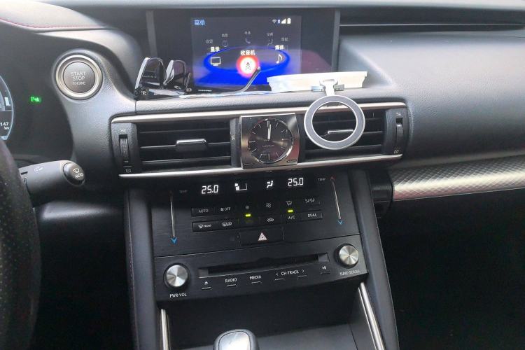 Used Lexus IS 2017 300 F SPORT Edition Audio And AC Panel
