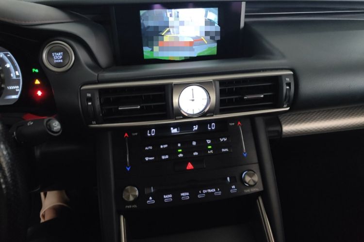 Used Lexus IS 2017 300 F SPORT Edition Audio And AC Panel