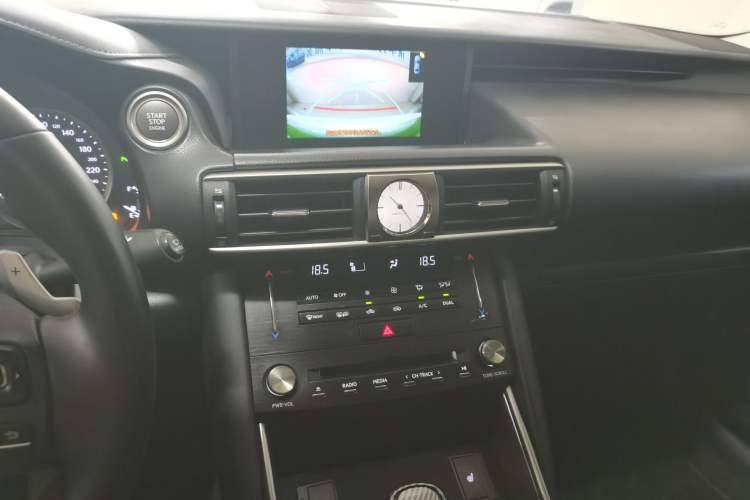 Used Lexus IS 2017 300 FENGSHANG Edition Audio And AC Panel
