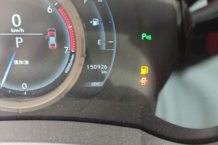 Used Lexus IS 2017 300 F SPORT Edition Odometer Close Up