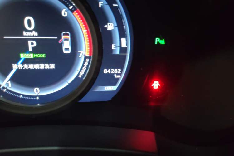 Used Lexus IS 2017 300 F SPORT Edition Odometer Close Up