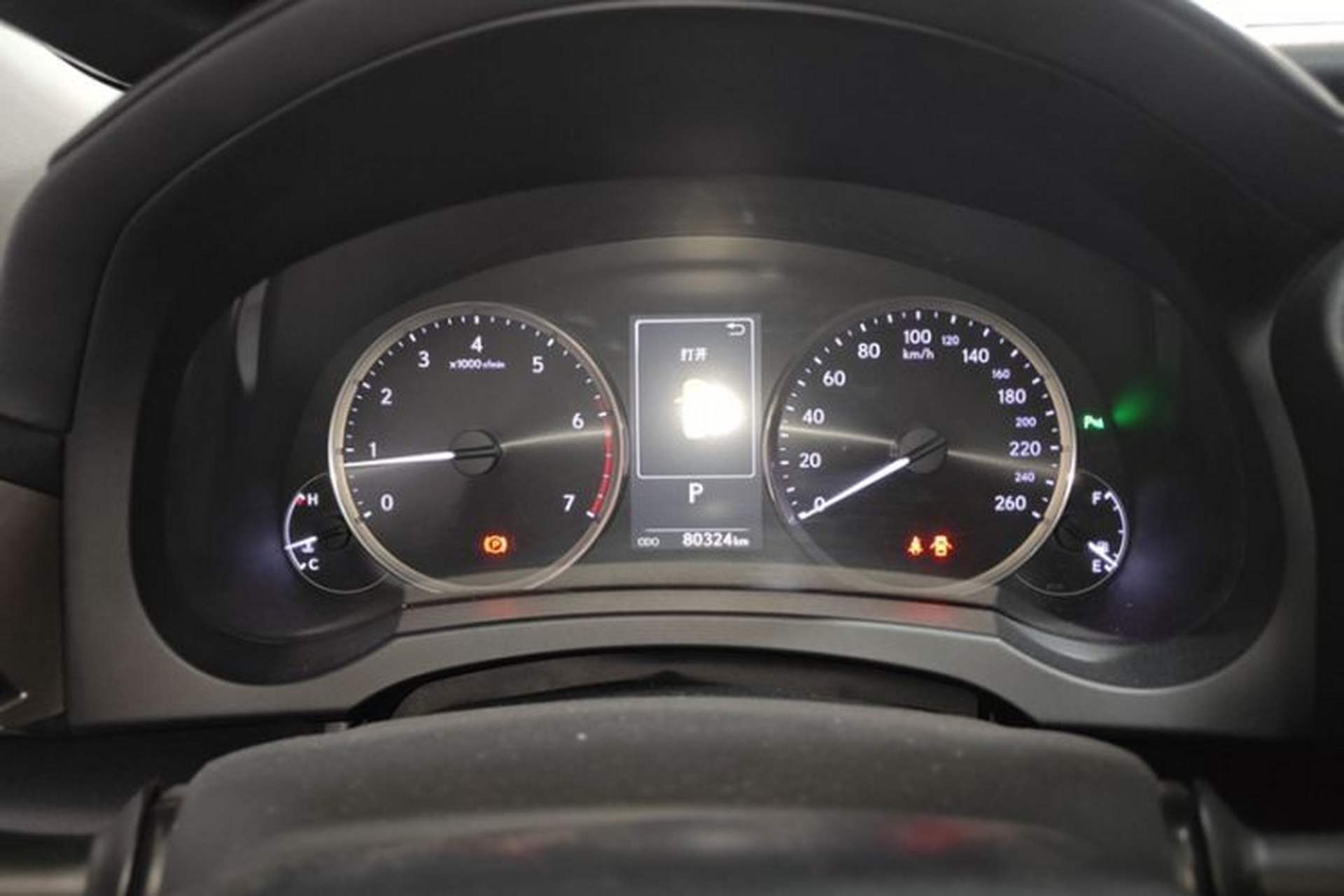 Used Lexus IS 2017 300 FENGSHANG Edition Odometer Close Up