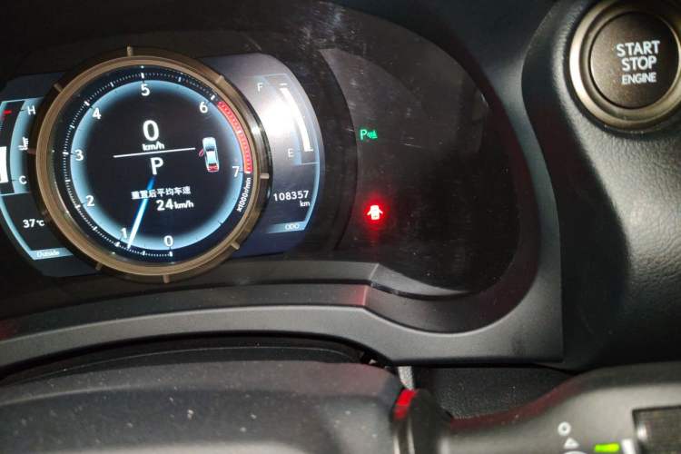 Used Lexus IS 2017 300 F SPORT Edition Odometer Close Up
