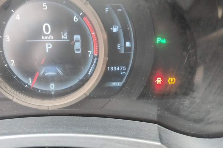 Used Lexus IS 2017 300 F SPORT Edition Odometer Close Up