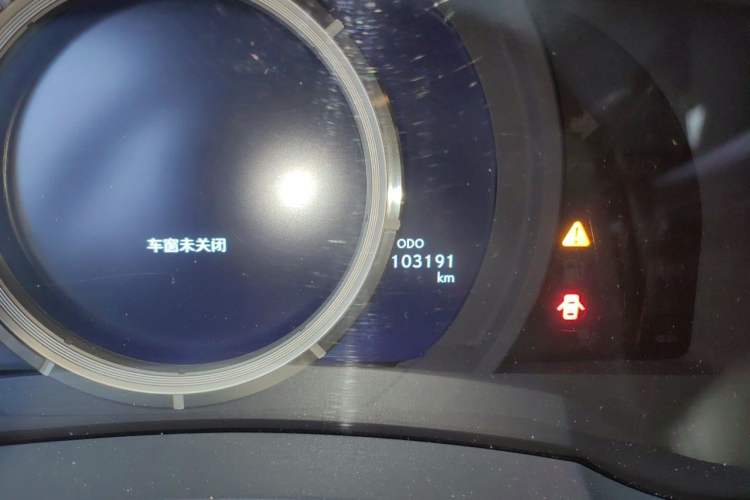 Used Lexus IS 2017 300 F SPORT Edition Odometer Close Up
