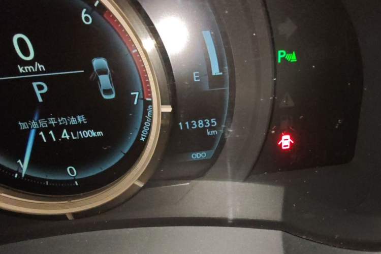Used Lexus IS 2017 300 F SPORT Edition Odometer Close Up