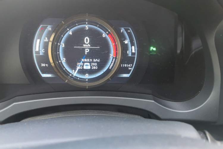 Used Lexus IS 2017 300 F SPORT Edition Odometer Close Up