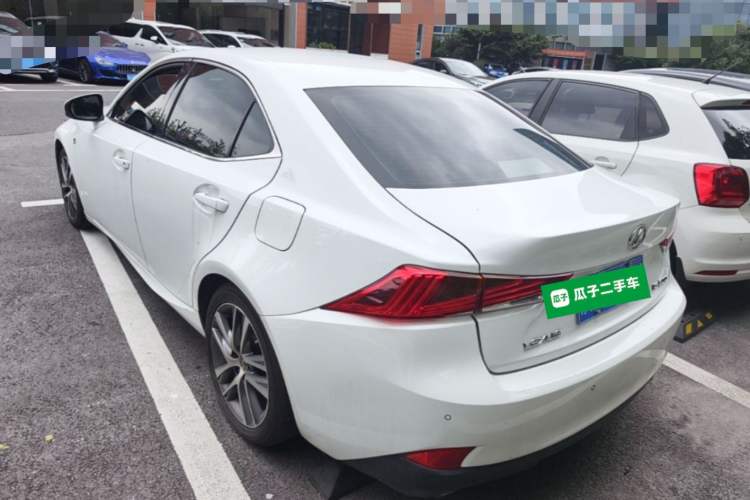 Used Lexus IS 2017 300 F SPORT Edition Rear Left 45 Deg
