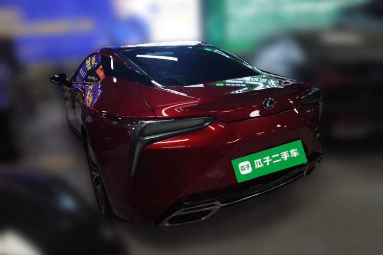 Used Lexus LC 2018 500h Rear Left 45 Deg