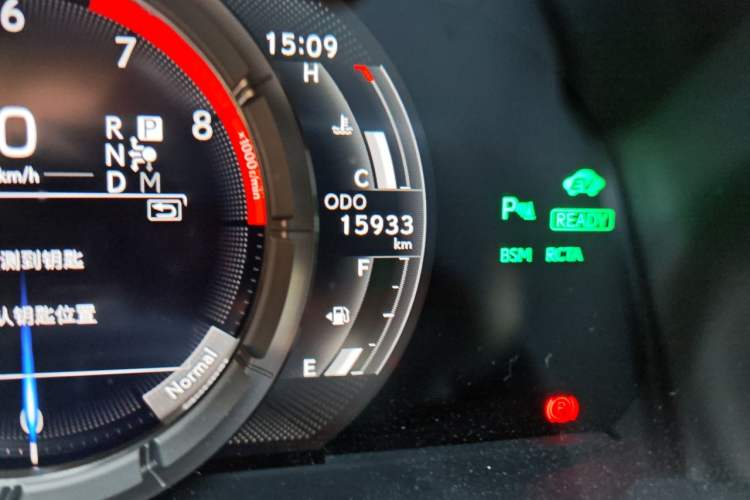 Used Lexus LC 2018 500h Sport Edition Odometer Close Up