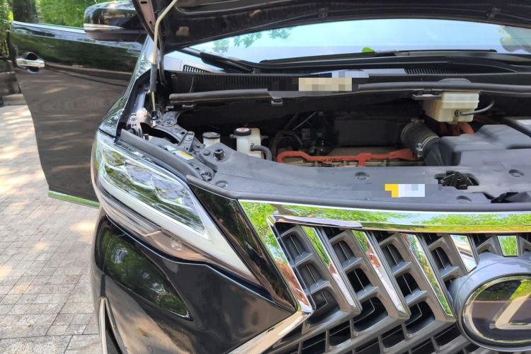 Used Lexus LM 2020 300h Seven-Seat Elegant Edition Engine Bay Right