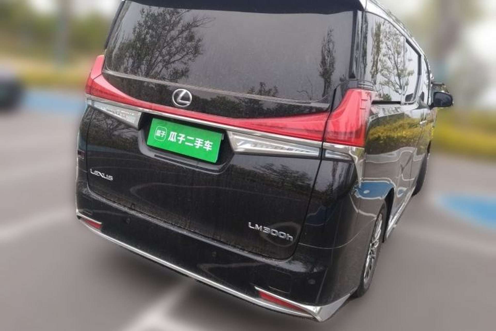 Used Lexus LM 2020 300h Seven-Seat Elegant Edition Rear Right 45 Deg
