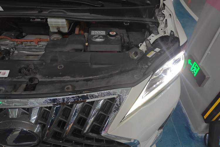Used Lexus LM 2020 300h Seven-Seat Elegant Edition Engine Bay Left