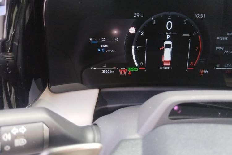 Used Lexus LM 2023 500h Six-Seater Prestige Edition Odometer Close Up