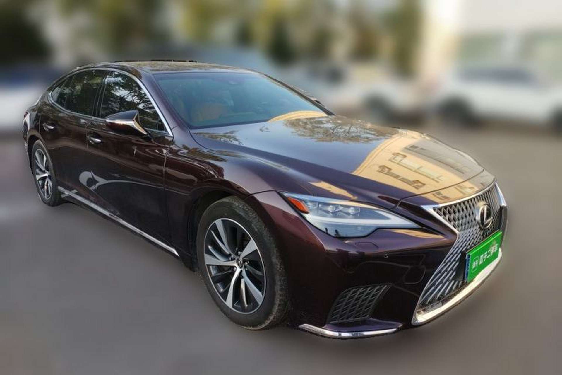 Used Lexus LS 2023 500h Excellence Edition Front Right 45 Deg