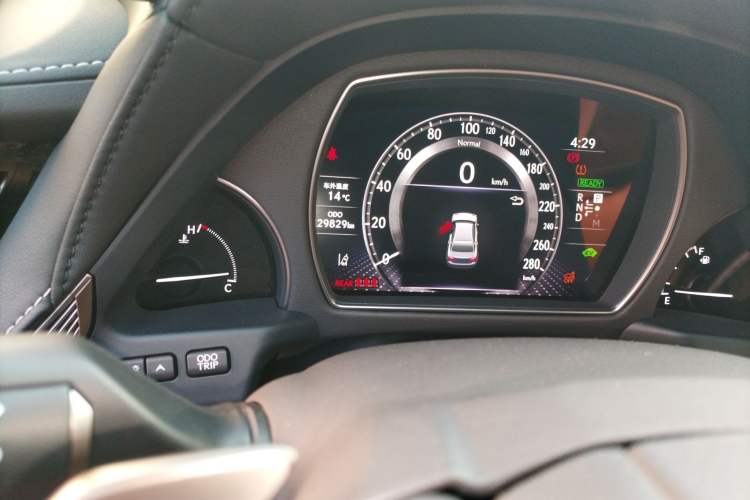Used Lexus LS 2023 500h Excellence Edition Odometer Close Up