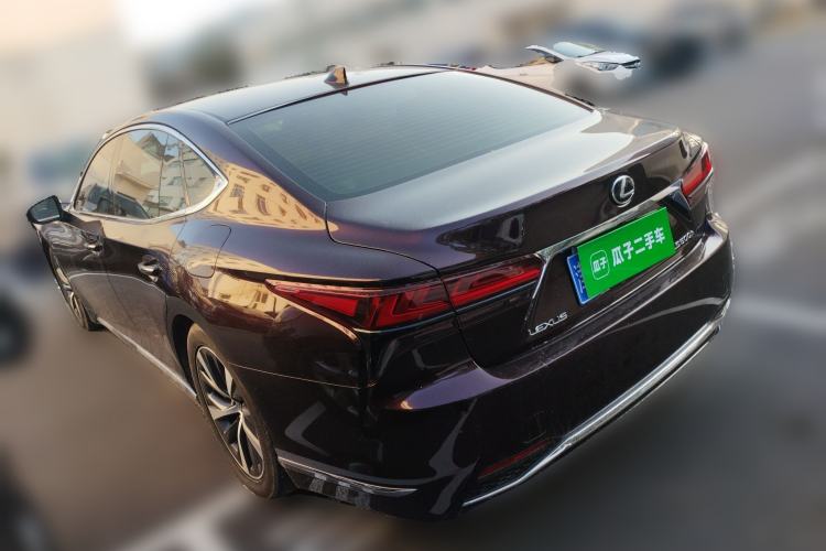 Used Lexus LS 2023 500h Excellence Edition Rear Left 45 Deg