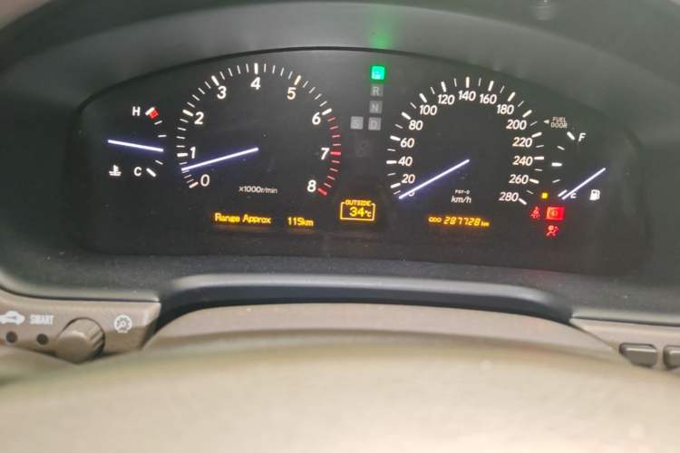 Used Lexus LS 2004 430 Instrument Cluster