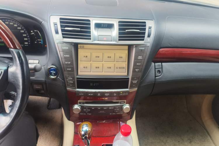 Used Lexus LS 2010 600hL Audio And AC Panel