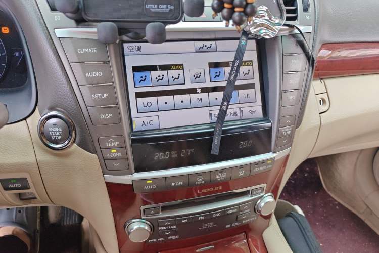 Used Lexus LS 2010 460L Prestige Edition Audio And AC Panel