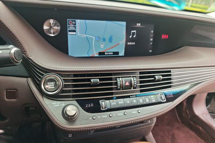 Used Lexus LS 2018 350 Excellence Edition China V Standard Audio And AC Panel