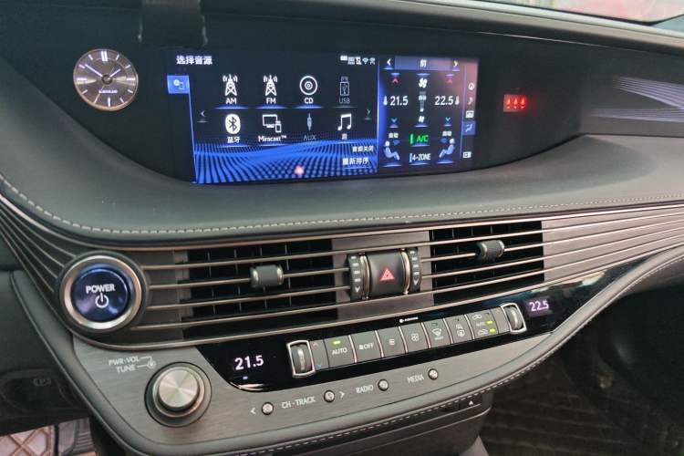 Used Lexus LS 2018 500h Executive Edition China VI Audio And AC Panel