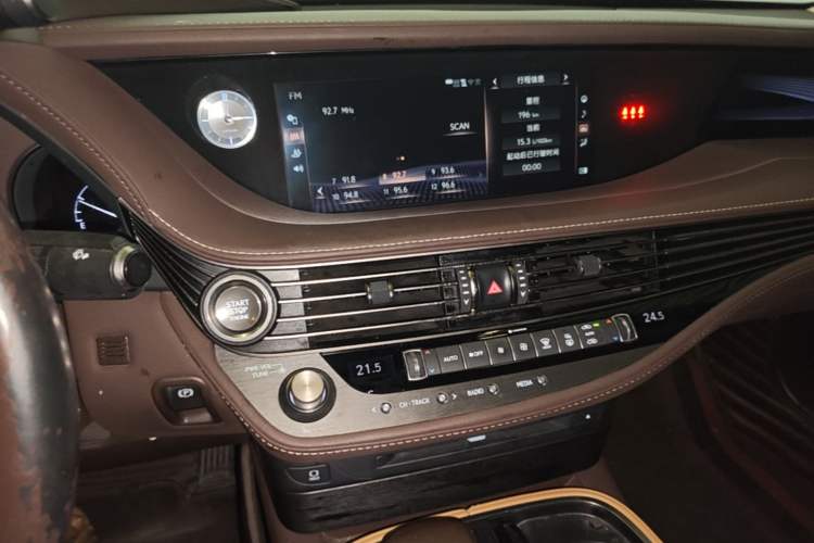Used Lexus LS 2018 350 Excellence Edition China V Standard Audio And AC Panel