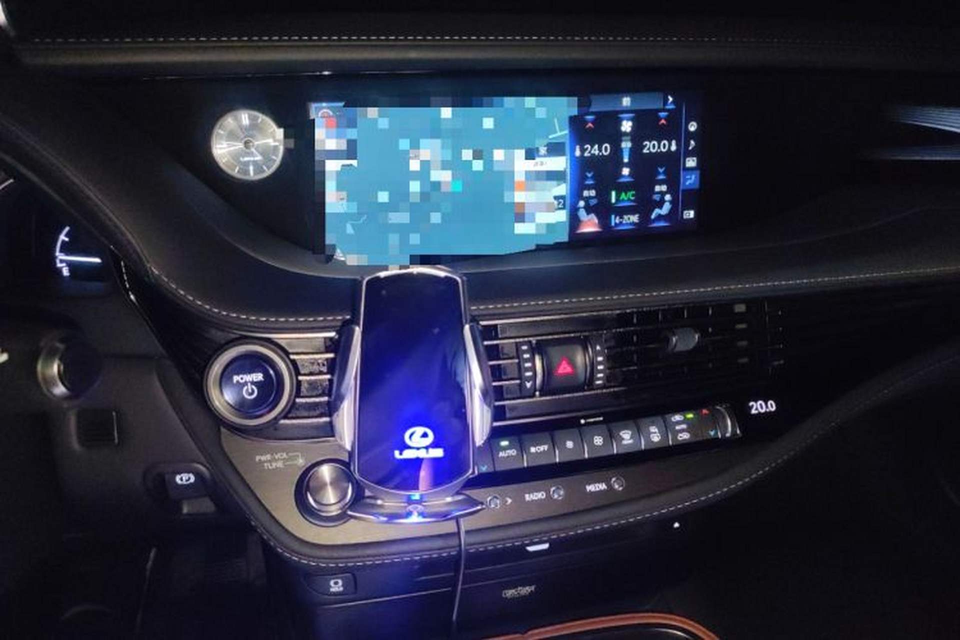 Used Lexus LS 2018 500h Executive Edition China V Standard Audio And AC Panel