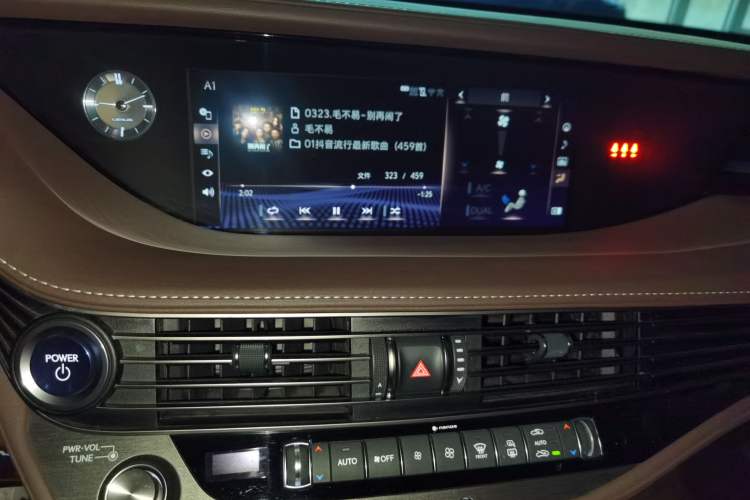 Used Lexus LS 2018 500h Excellence Edition China VI standard Audio And AC Panel