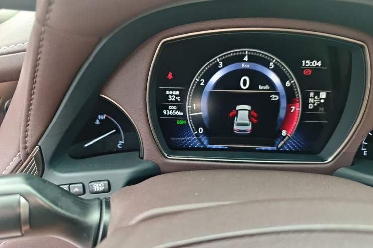 Used Lexus LS 2018 350 Excellence Edition China V Standard Odometer Close Up
