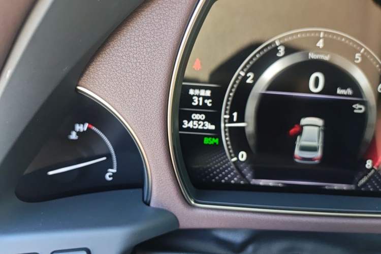 Used Lexus LS 2018 350 Excellence Edition China V Standard Odometer Close Up