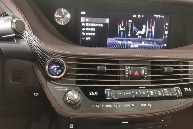 Used Lexus LS 2018 500h Premier Edition China V Standard Audio And AC Panel