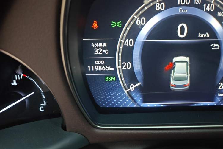 Used Lexus LS 2018 350 Excellence Edition China V Standard Odometer Close Up