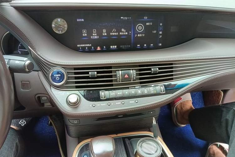 Used Lexus LS 2018 500h Premier Edition China V Standard Audio And AC Panel