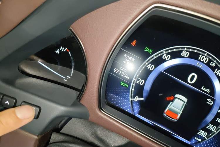 Used Lexus LS 2018 350 Excellence Edition China V Standard Odometer Close Up