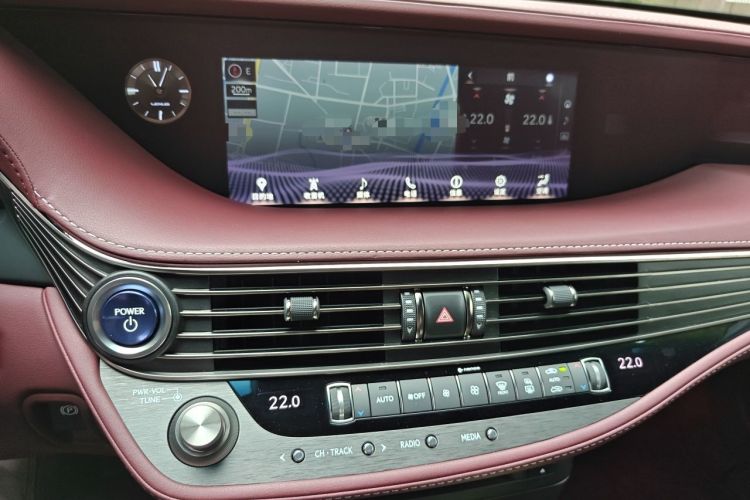 Used Lexus LS 2018 500h Executive Edition China VI Audio And AC Panel