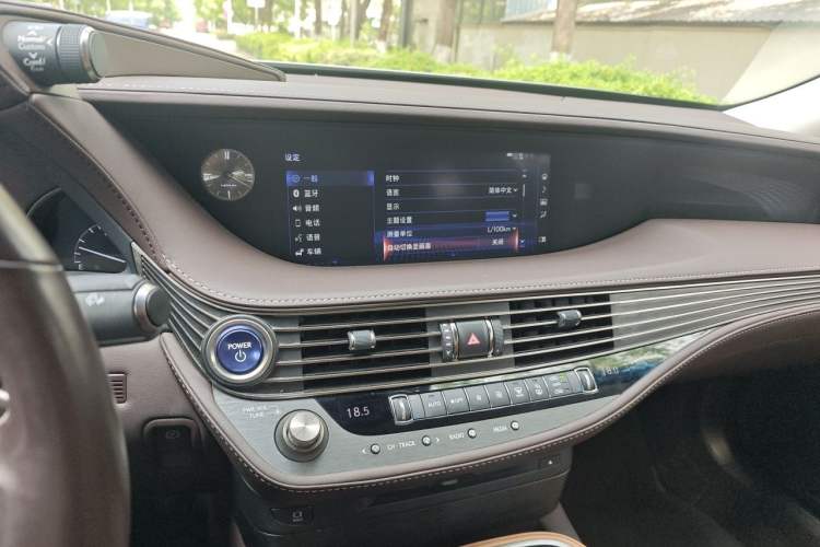 Used Lexus LS 2018 500h Premier Edition China V Standard Audio And AC Panel