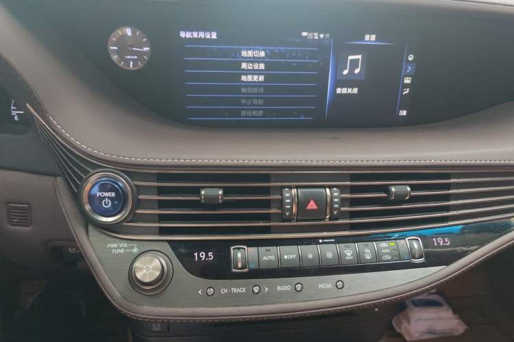 Used Lexus LS 2018 500h Premier Edition China V Standard Audio And AC Panel