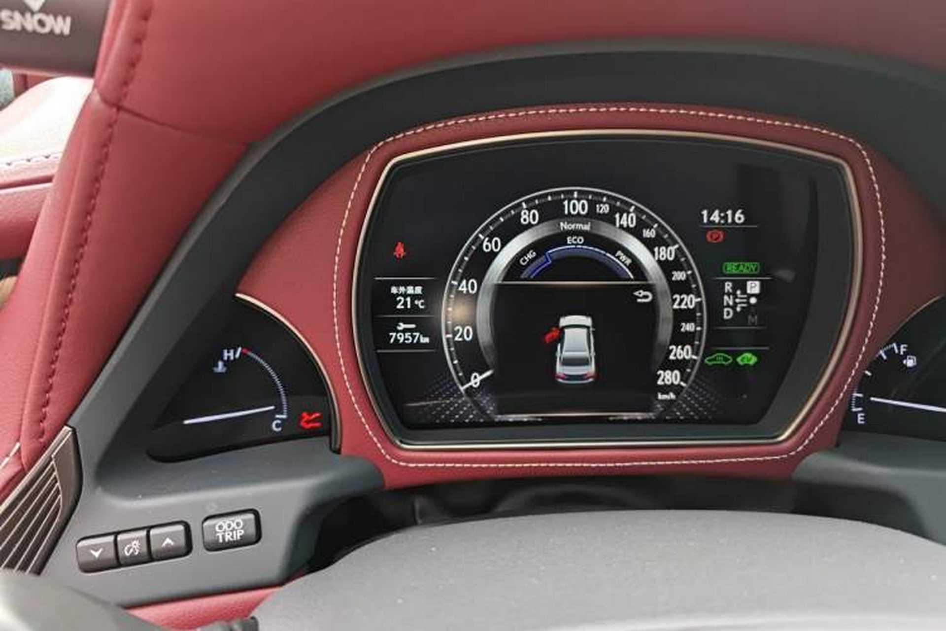 Used Lexus LS 2018 500h Executive Edition China VI Instrument Cluster