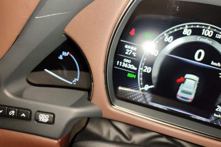 Used Lexus LS 2018 350 Excellence Edition China V Standard Odometer Close Up