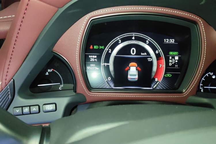 Used Lexus LS 2018 500h Executive Edition China V Standard Odometer Close Up