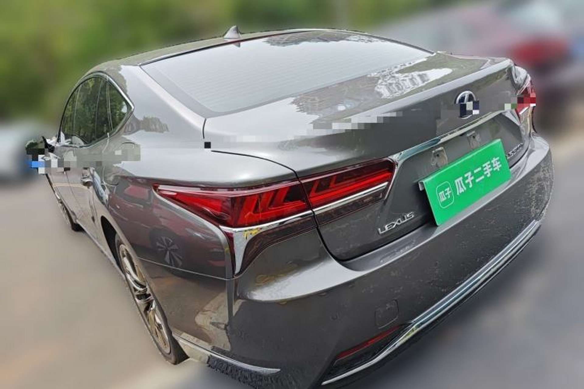 Used Lexus LS 2018 500h Executive Edition China VI Rear Left 45 Deg