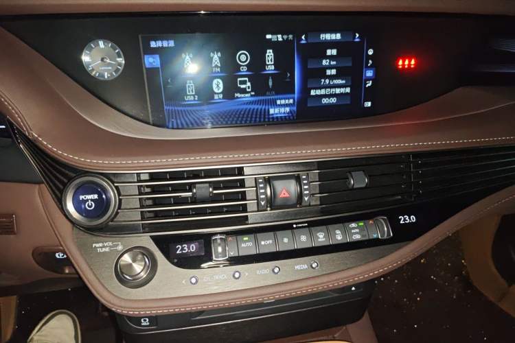 Used Lexus LS 2020 500h Excellence Edition China VI standard Audio And AC Panel