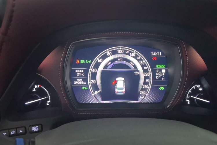 Used Lexus LS 2020 500h Executive Version China VI Standard Instrument Cluster