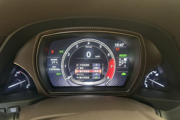 Used Lexus LS 2020 500h Luxury Edition China VI Standard Odometer Close Up