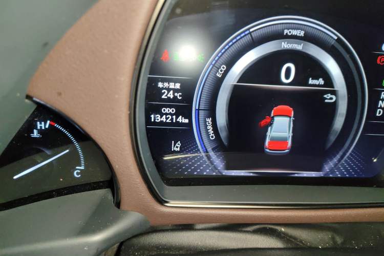 Used Lexus LS 2020 500h Excellence Edition China VI standard Odometer Close Up