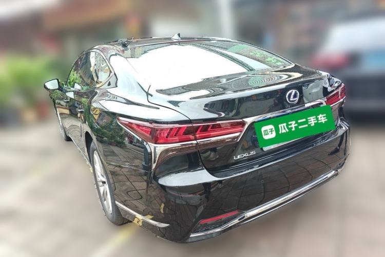 Used Lexus LS 2020 500h Luxury Edition China VI Standard Rear Left 45 Deg